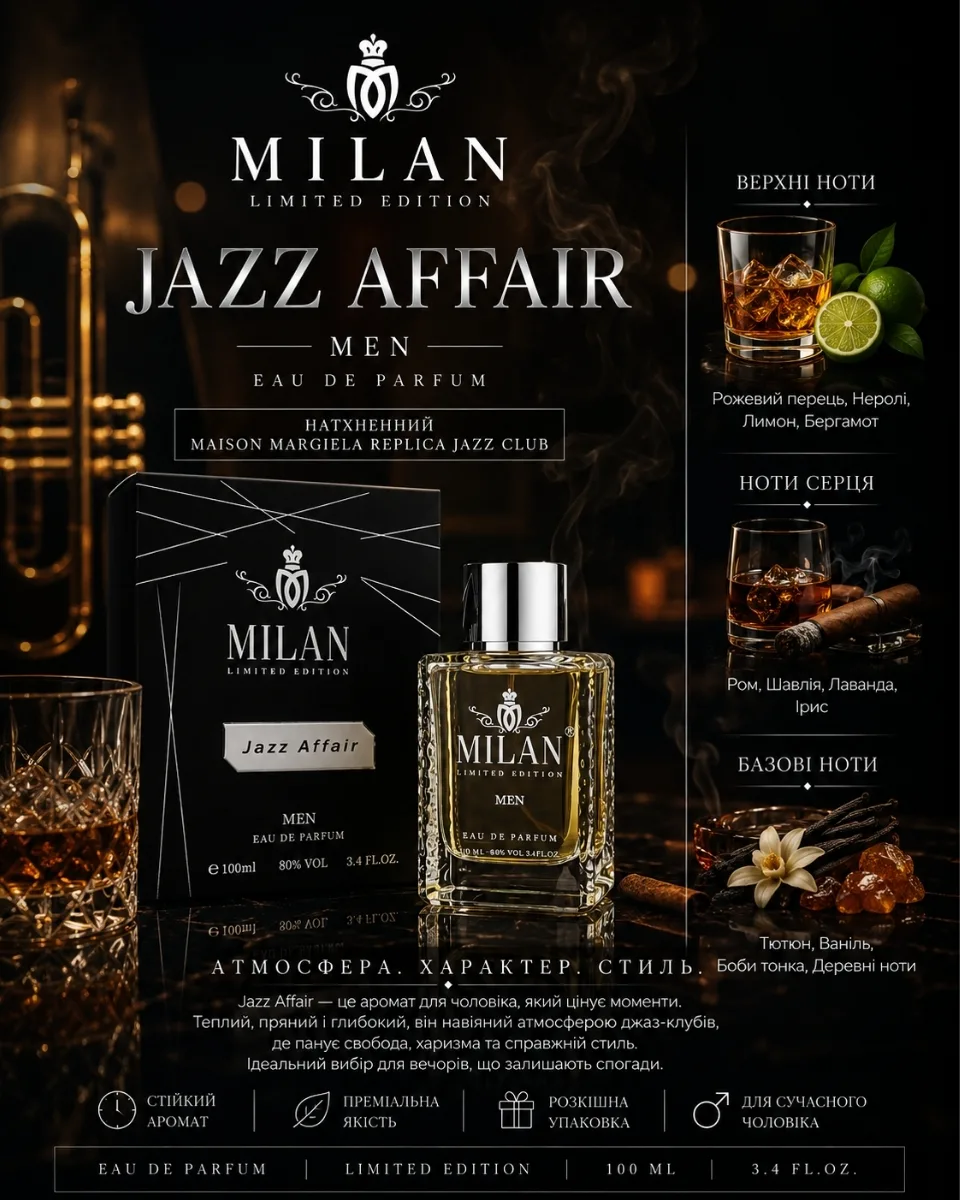 Парфумована вода “JAZZ AFFAIR” MEN › Timss › Timss Timss › Парфумована вода “JAZZ AFFAIR” MEN › Timss