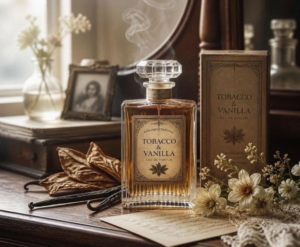Tobacco and Vanilla yak tyutyun pryanoshchi ta vanil stvoryuyut teplyy hurmanskyy aromat